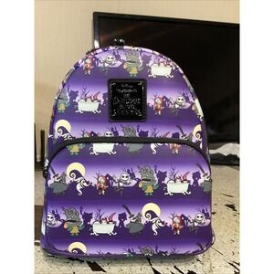 Loungefly Disney Nightmare Before Christmas Halloween Line Mini Backpack, NWT